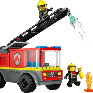 Camion de pompiers avec échelle