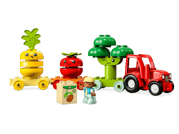 Le tracteur des fruits et légumes