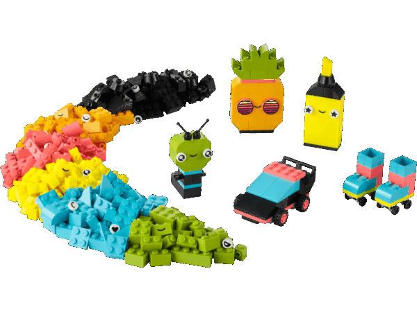 L’amusement créatif fluo