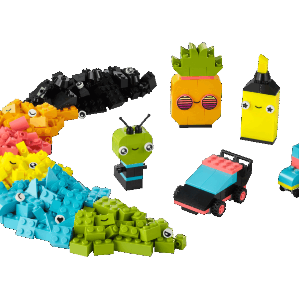 L’amusement créatif fluo