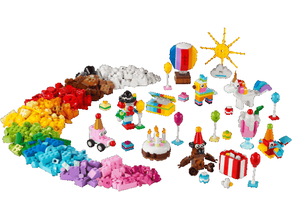 Boîte de fête créative