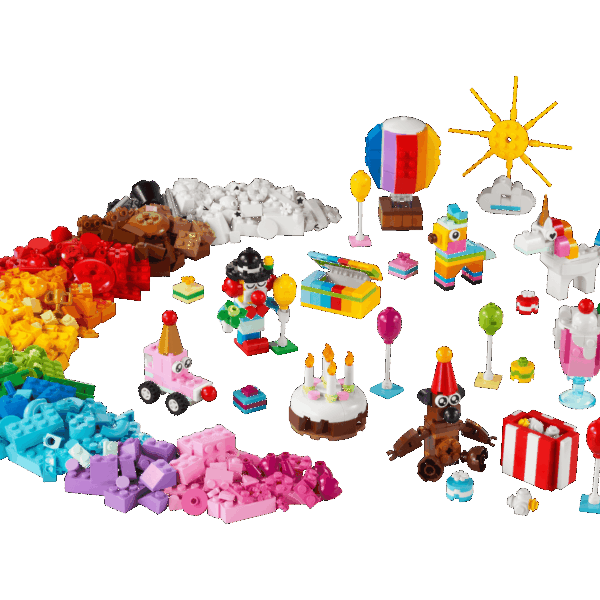 Boîte de fête créative