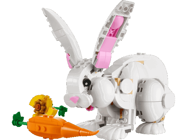 Le lapin blanc