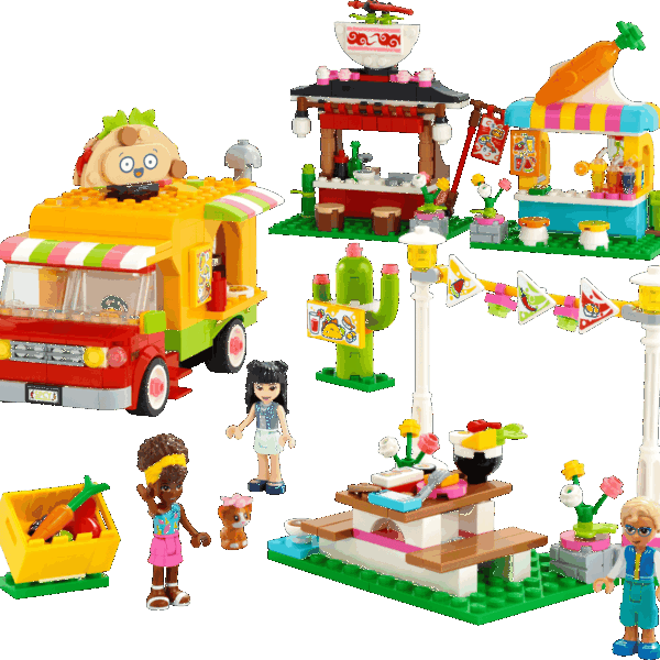 Le marché de street food