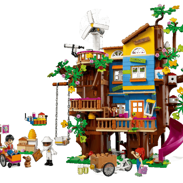 La cabane de l’amitié dans l’arbre