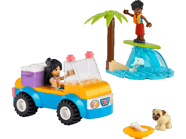 La journée à la plage en buggy