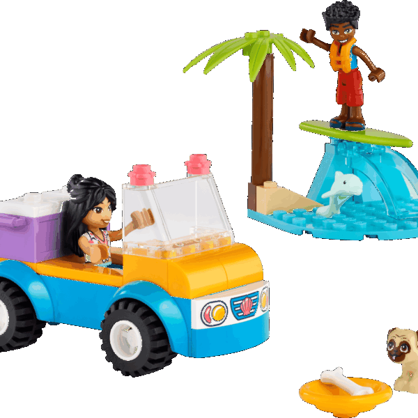 La journée à la plage en buggy