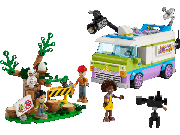 Le camion de reportage