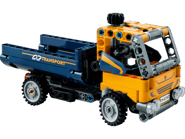 Le camion à benne basculante