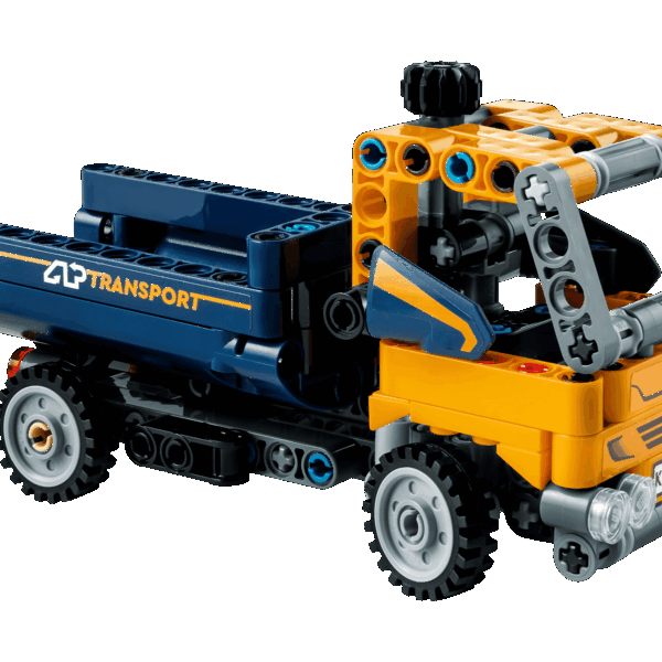 Le camion à benne basculante