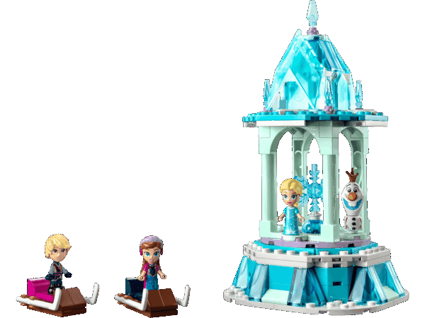 Le manège magique d’Anna et Elsa