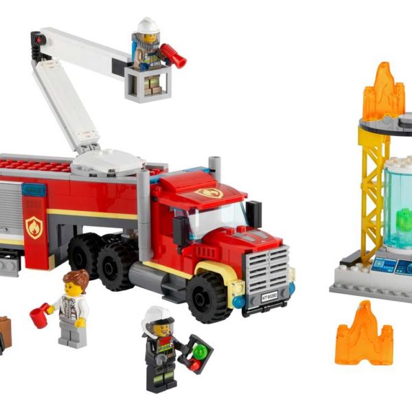 L'unité de commandement des pompiers