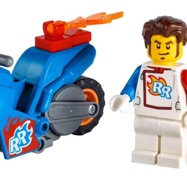 La moto de cascade fusée