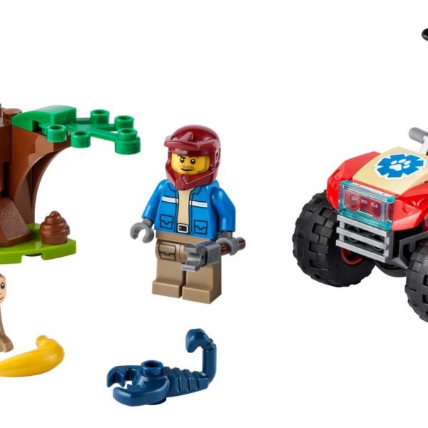 Le quad de sauvetage des animaux sauvages