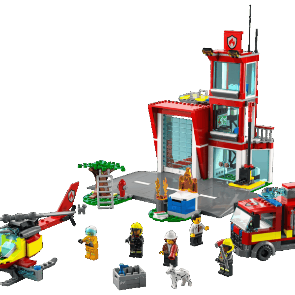 La caserne des pompiers