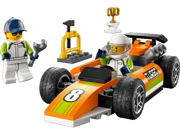 La voiture de course