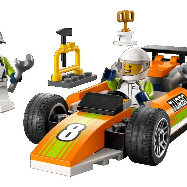 La voiture de course