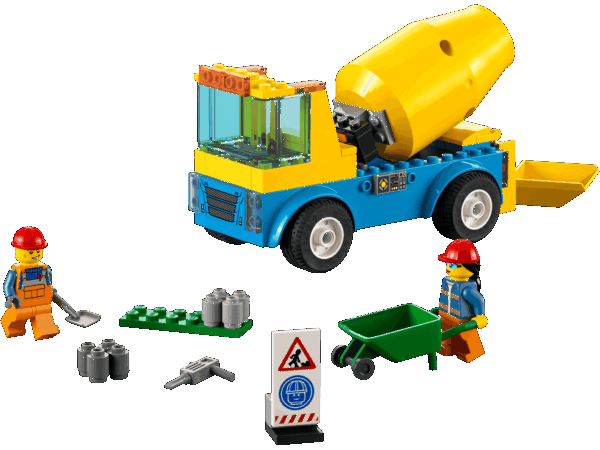 Le camion bétonnière