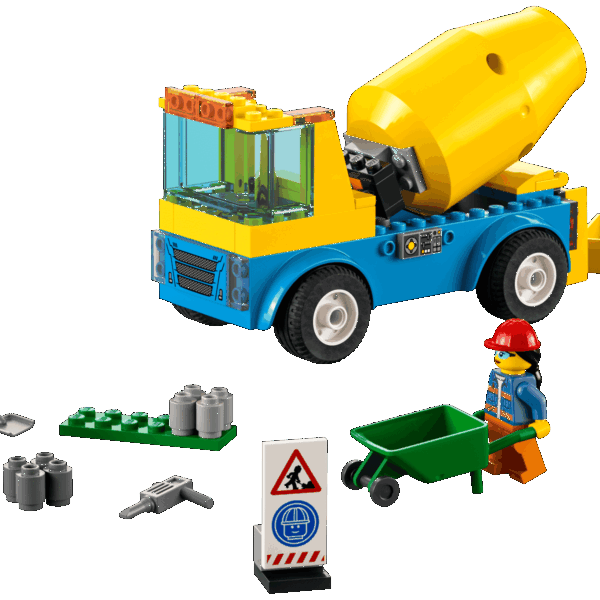 Le camion bétonnière