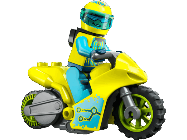 La cyber moto de cascade