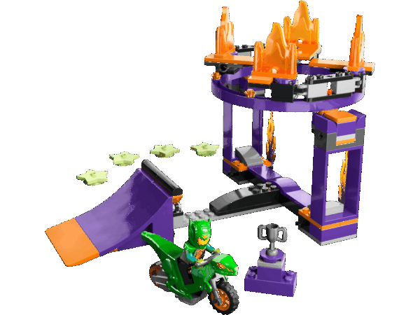 Le défi de cascade : le tremplin