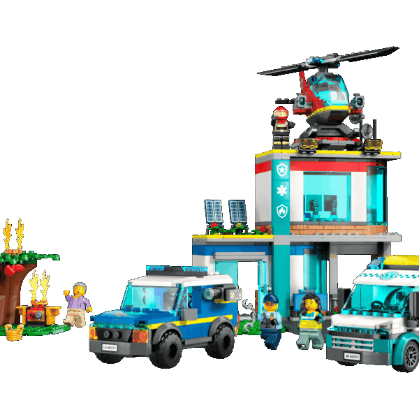 Le QG des véhicules d’urgence