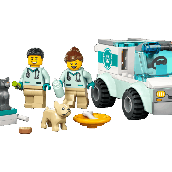 L'intervention du véhicule vétérinaire