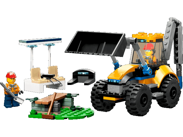 La pelleteuse de chantier