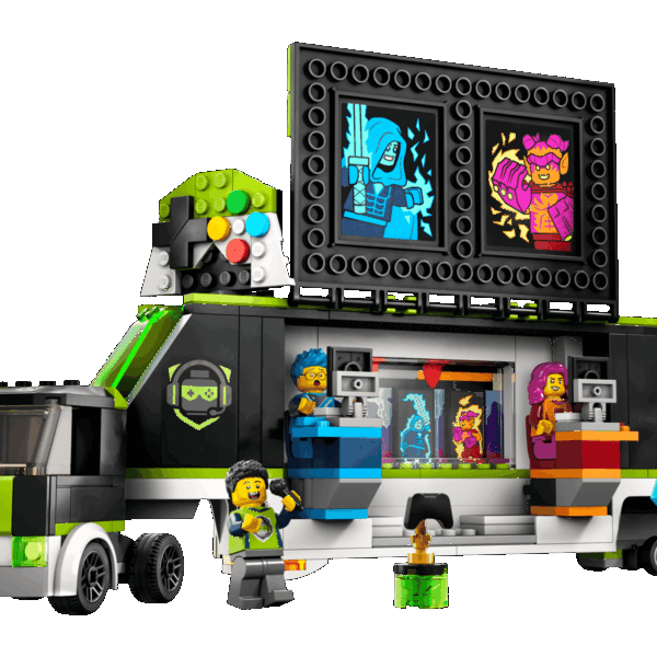 Le camion de tournois de jeux vidéo