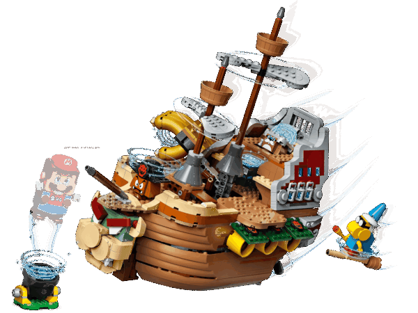 Ensemble d'extension La forteresse volante de Bowser