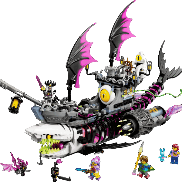 Le vaisseau requin des cauchemars