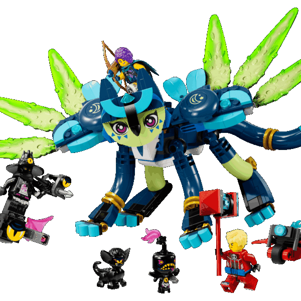 Zoey et Zian, le chat-hibou