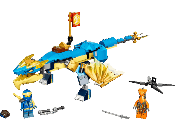 Le dragon du tonnerre de Jay - Évolution