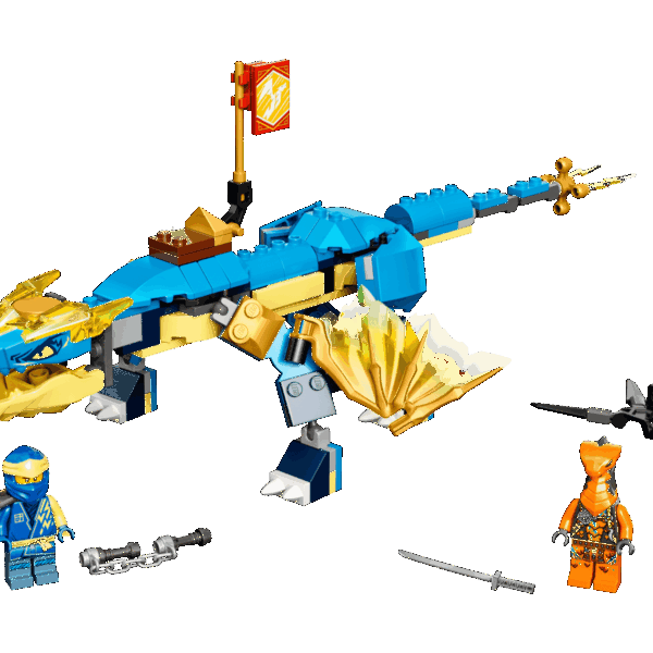 Le dragon du tonnerre de Jay - Évolution