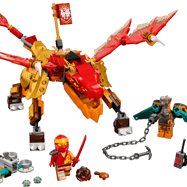 Le dragon de feu de Kai - Évolution