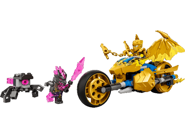 La moto dragon d’or de Jay