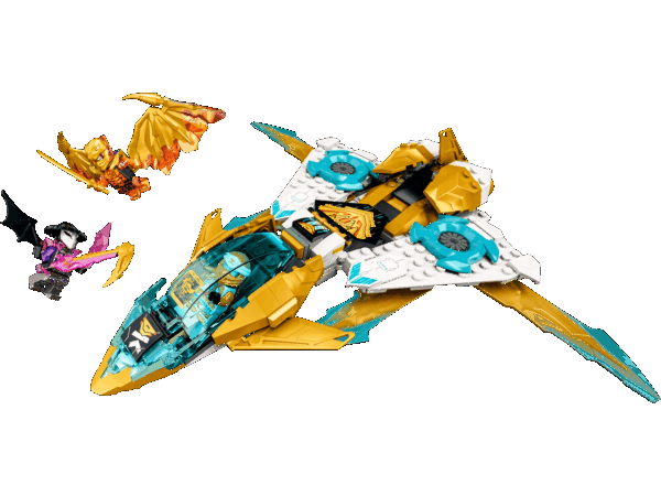 Le jet dragon d’or de Zane