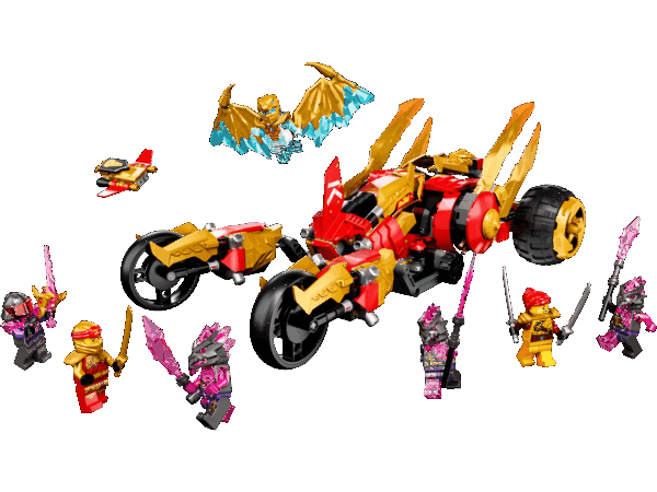 Le tout-terrain dragon d’or de Kai