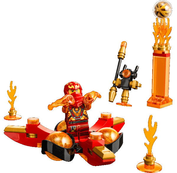 Le salto Spinjitzu : le pouvoir du dragon de Kai