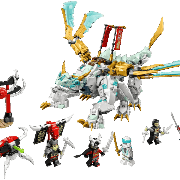 La créature Dragon de glace de Zane