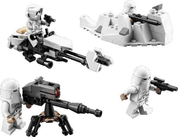 Pack de combat Snowtrooper