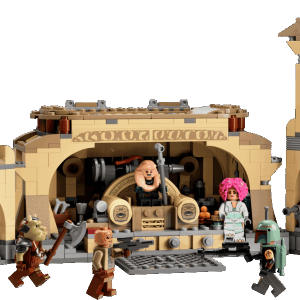 La salle du trône de Boba Fett