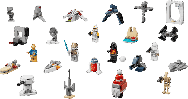 Le calendrier de l’Avent LEGO Star Wars