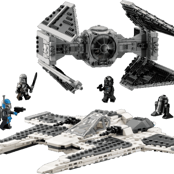 Mandalorian fang fighter vs. Tie interceptor
