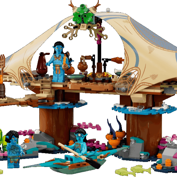 Le village aquatique de Metkayina