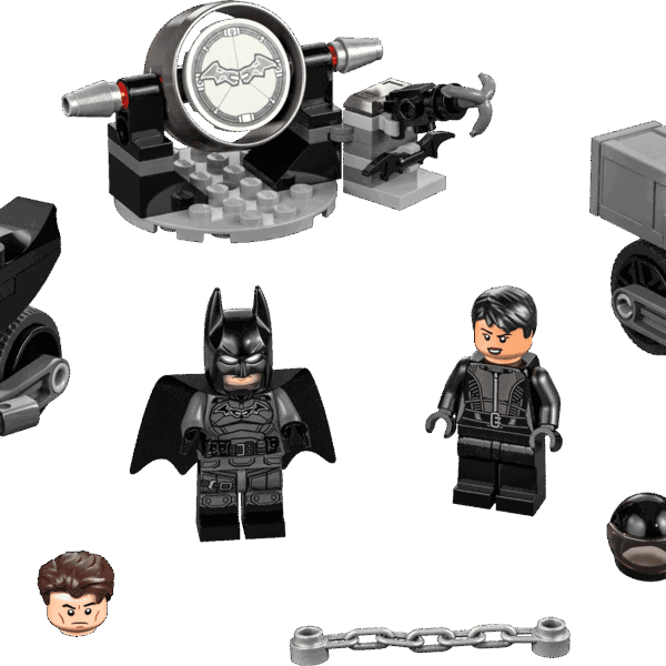 La course-poursuite en motos de Batman et Selina Kyle