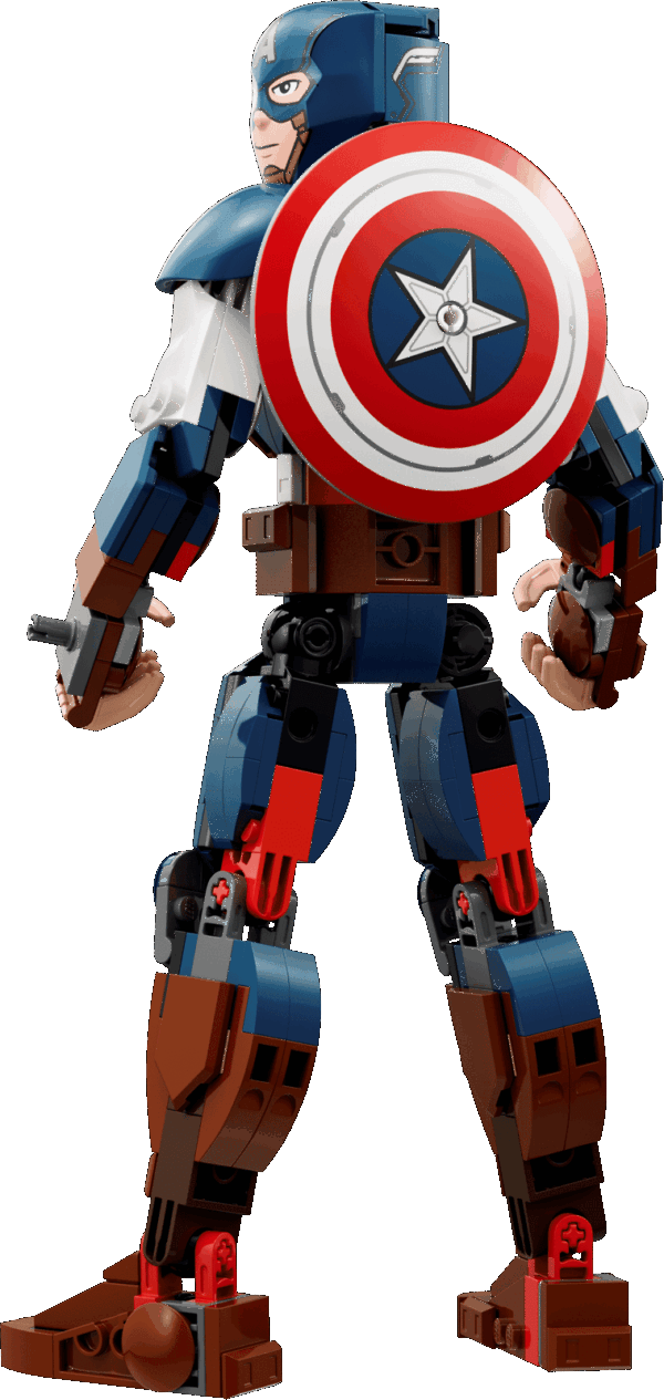 La figurine de Captain America