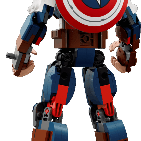 La figurine de Captain America