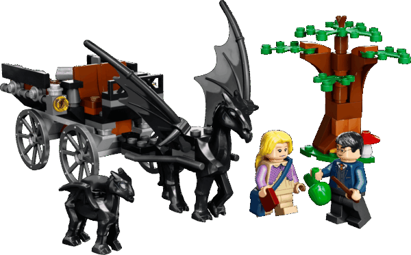 La diligence et les sombrals de Poudlard