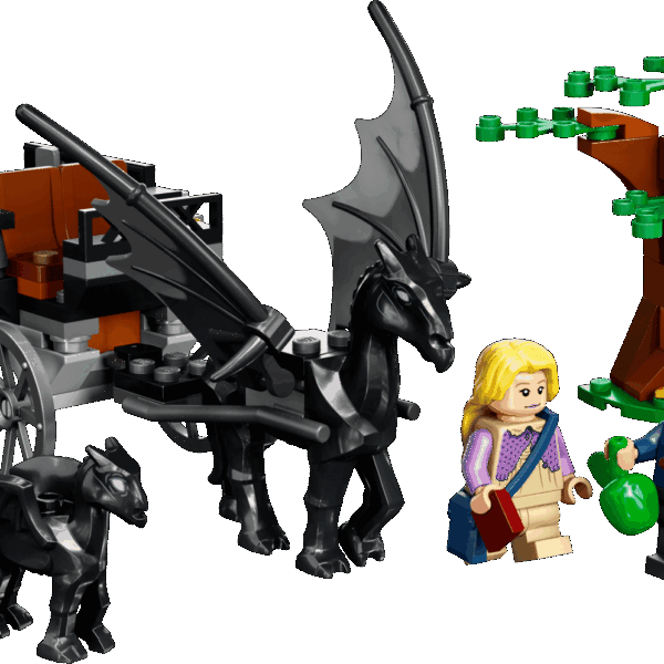 La diligence et les sombrals de Poudlard